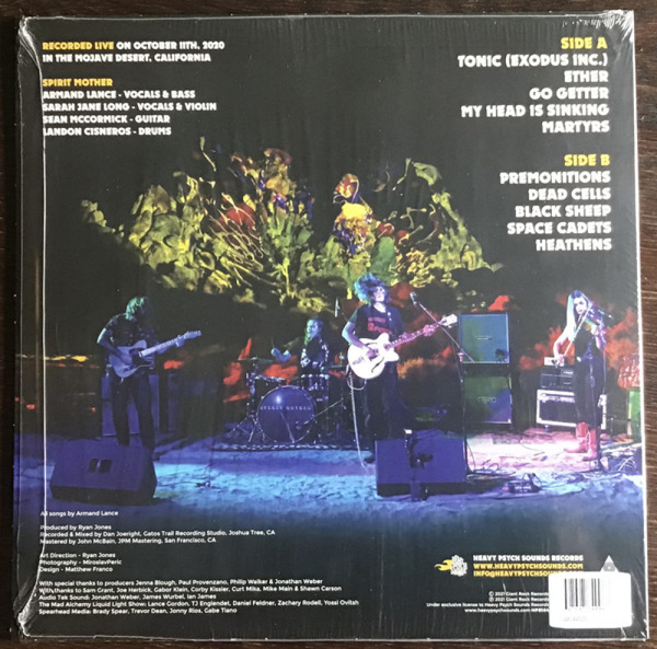 Spirit Mother - Live In the Mojave Desert Vol. 3 (Ltd. Coloured) (Back)