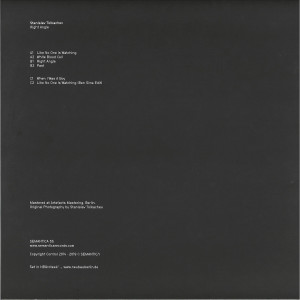 Stanislav Tolkachev - Right Angle EP (2019 Repress) (Back)