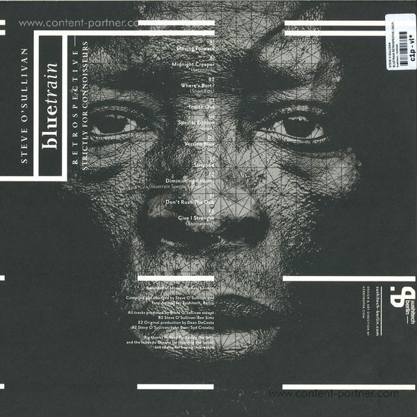 Steve O'Sullivan - Bluetrain Retrospective (3LP D) Repress (Back)
