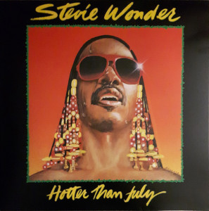 Stevie Wonder - Hotter Than July (LP Reissue) (Back)