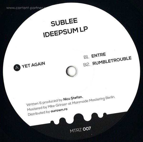 Sublee - Ideepsum (2x12'') (Back)