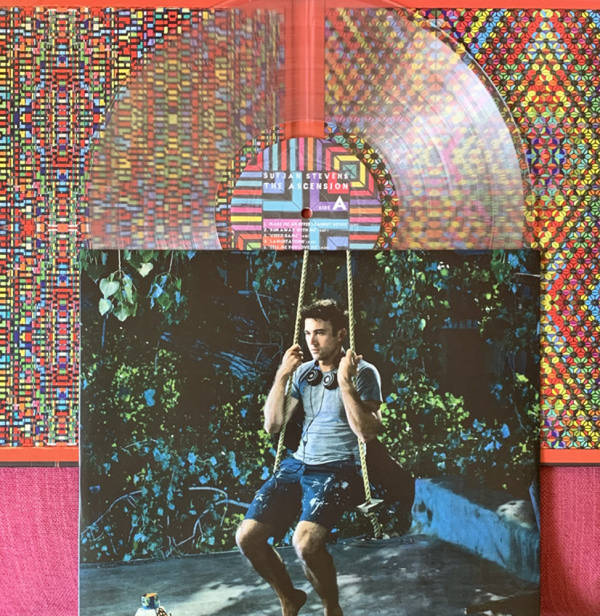 Sufjan Stevens - The Ascension (Ltd. Clear Vinyl 2LP) (Back)