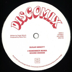 Sugar Minott - I Remember Mama (feat NAD remix) (140 gram vinyl 1