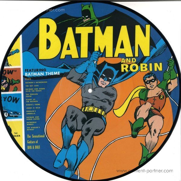 Sun Ra & The Blues Project - Batman & Robin (Picture Disc) (Back)