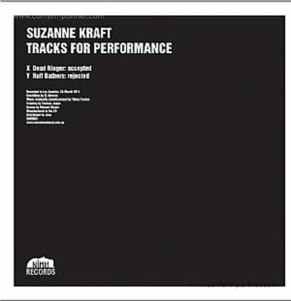 Suzanne Kraft - Tracks For Performance (Back)