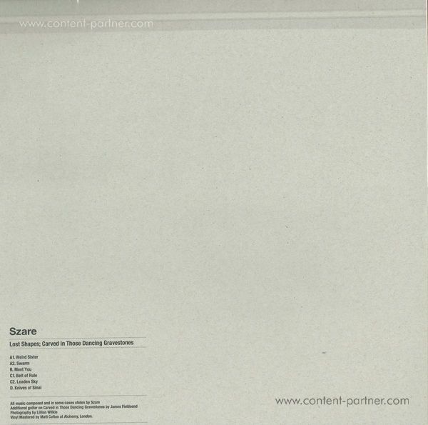 Szare - Lost Shapes (Back)