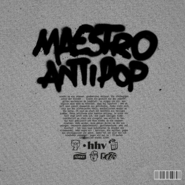 T9 (Torky Tork & Doz9 - Maestro / Antipop (2LP) (Back)