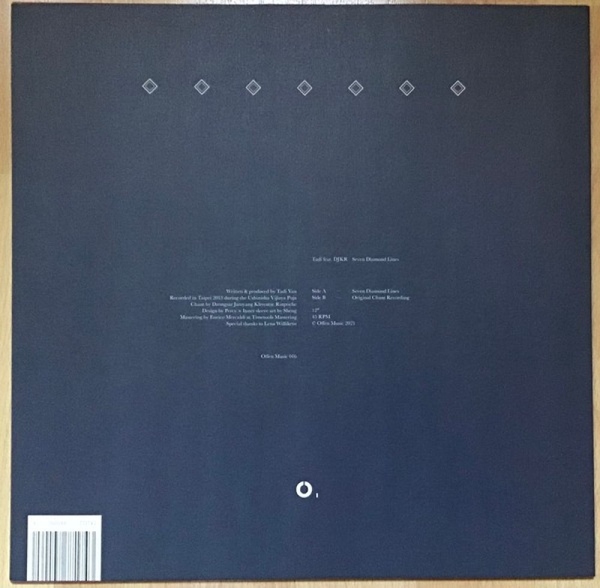 TADI FEAT. DJKR - SEVEN DIAMOND LINES (Back)