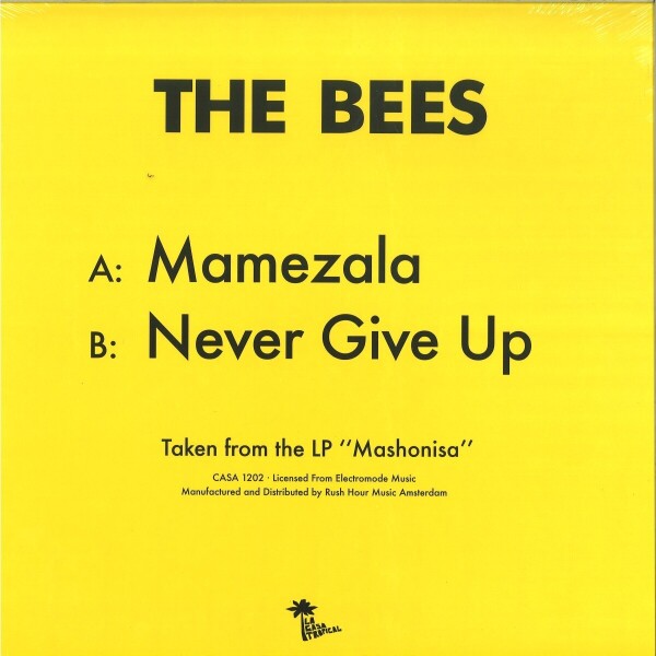 THE BEES - MAMEZALA / NEVER GIVE UP (Back)