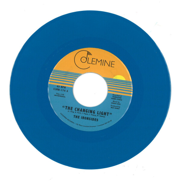 THE IRONSIDES - CHANGING LIGHT (BLUE VINYL)