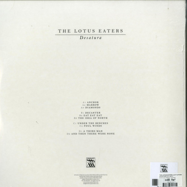 THE LOTUS EATERS (LUCY & RROSE) - DESATURA (Back)