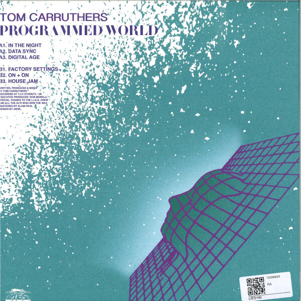 TOM CARRUTHERS - PROGRAMMED WORLD (Back)