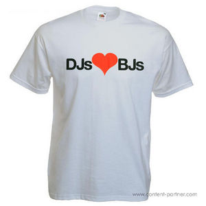 T-Shirt + Sticker - DJs BJs (L)
