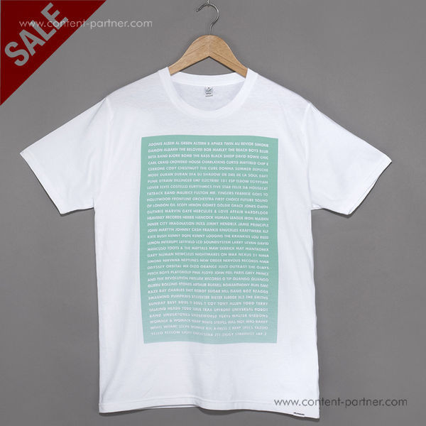 T-Shirt Millionhands - A-Z (green on white) size M