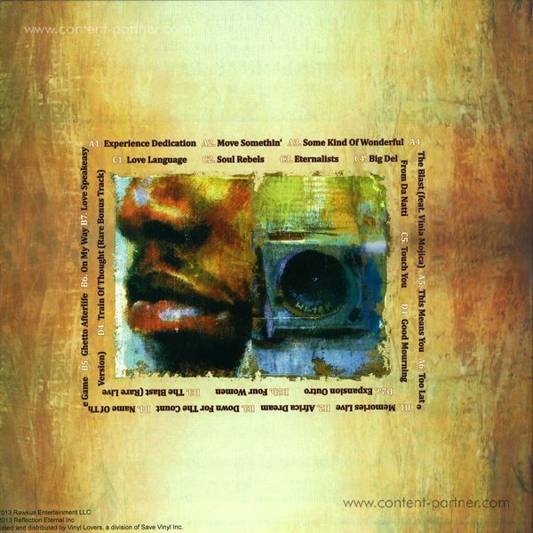 Talib Kweli & DJ Hi-Tek - Reflection Eternal (ltd. repress!) (Back)