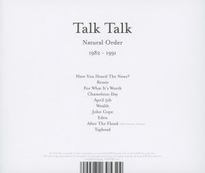 Talk Talk - Natural Order 1982-1991 (Back)