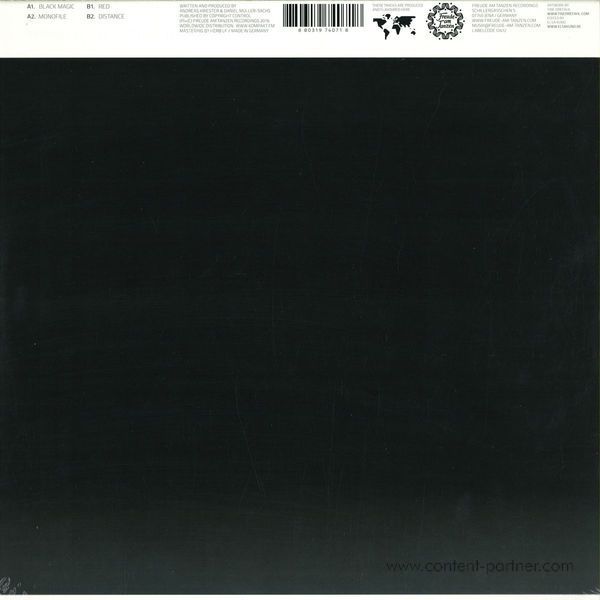 Taron-Trekka - Black Magic EP (Back)