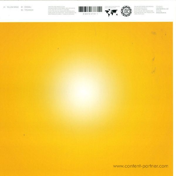 Taron-Trekka - Yellow Magic Ep (Back)