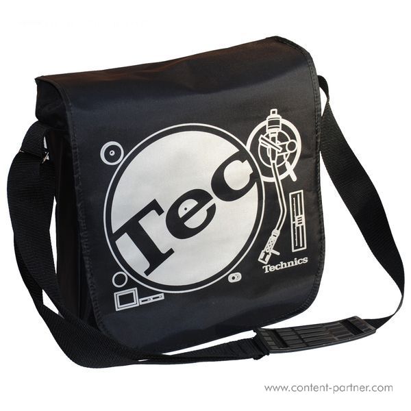 Technics Tec-Deck Messenger Bag - Black / Silver Bag