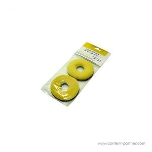 Technics rp-dj 1200 / 1210 - ringpolster velour yellow