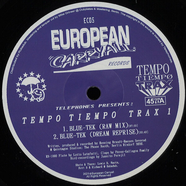 Telephones presents - Tempo Tiempo Trax 1