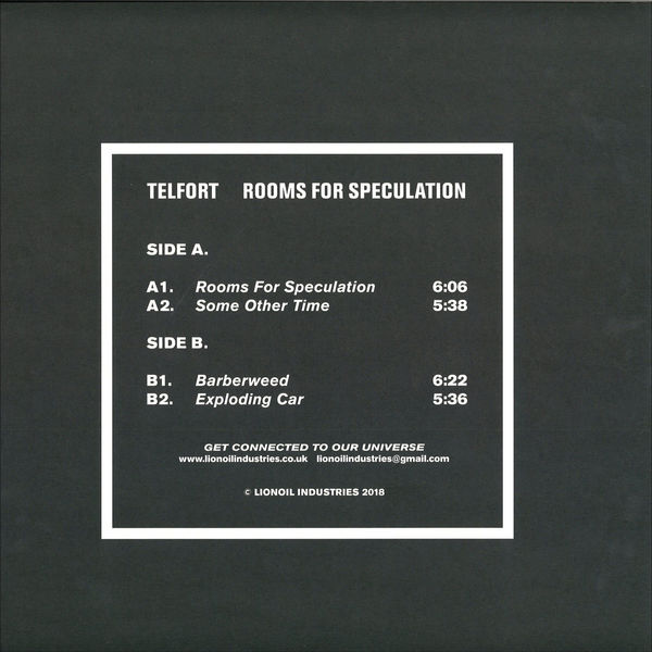 Telfort - Rooms For Speculation (Back)