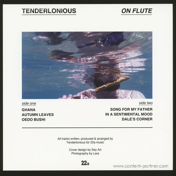 Tenderlonious - On Flute (Back)