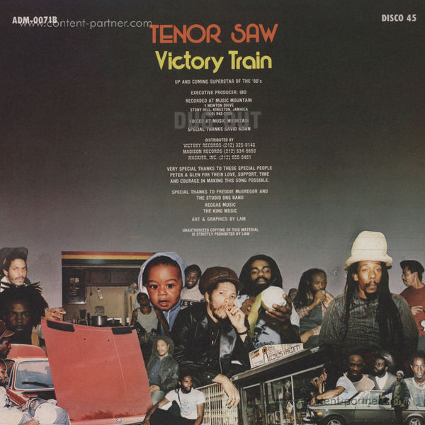 Tenor Saw - Victory Train (Back)