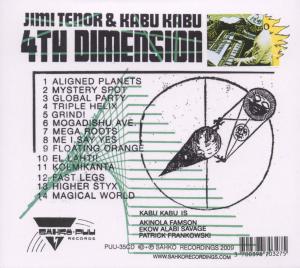 Tenor,Jimi - 4th Dimension (feat. Kabu Kabu) (Back)