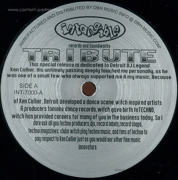 Terrence Parker - Tribute Ep