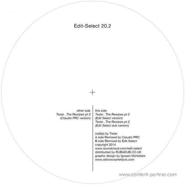 Teste (vs Edit Select & Claudio PRC) - The Rewipes Pt. 2 (Vinyl Only)