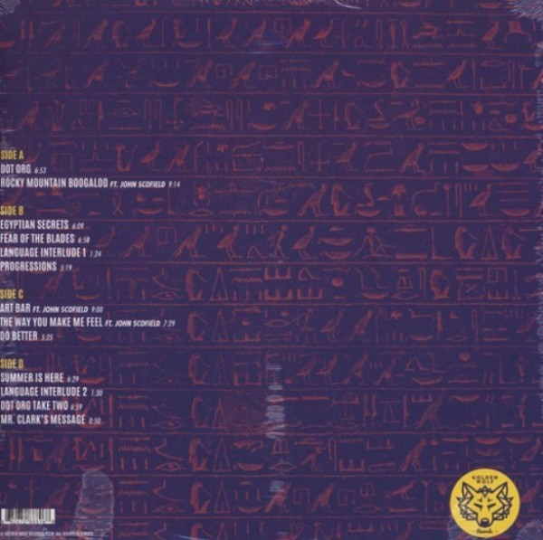 The Adam Deitch Quartet - Egyptian Secrets (2LP) (Back)