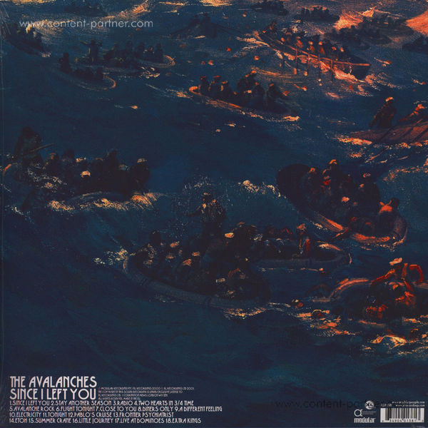 The Avalanches - Since I Left You (2LP, repress) (Back)
