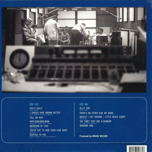 The Beach Boys - The Beach Boys' Party! Uncovered And Unplugged (Back)