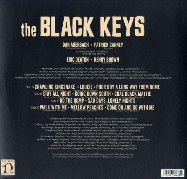 The Black Keys - Delta Kream (2LP) (Back)