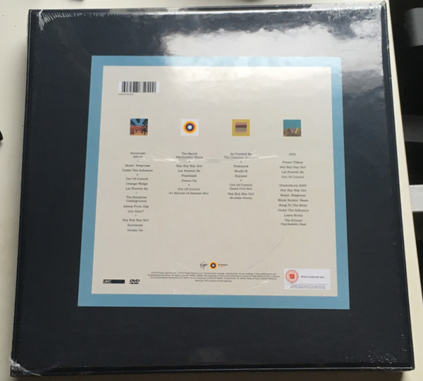 The Chemical Brothers - Surrender 20 (Ltd. Anniv. Edition 4LP+DVD) (Back)