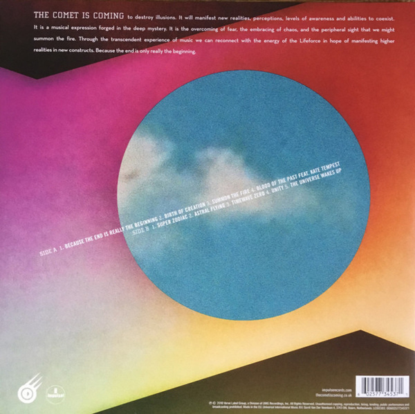 The Comet Is Coming - Trust Is The Lifeforce Of The Deep Mystery (LP) (Back)