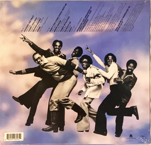 The Commodores - Commodores (Europe Release) (Back)