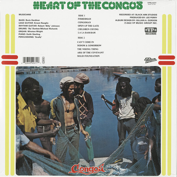 The Congos - Heart Of The Congos (Remaster LP) (Back)