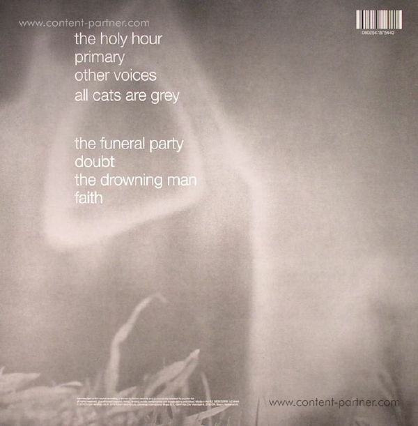 The Cure - Faith (LP) (Back)