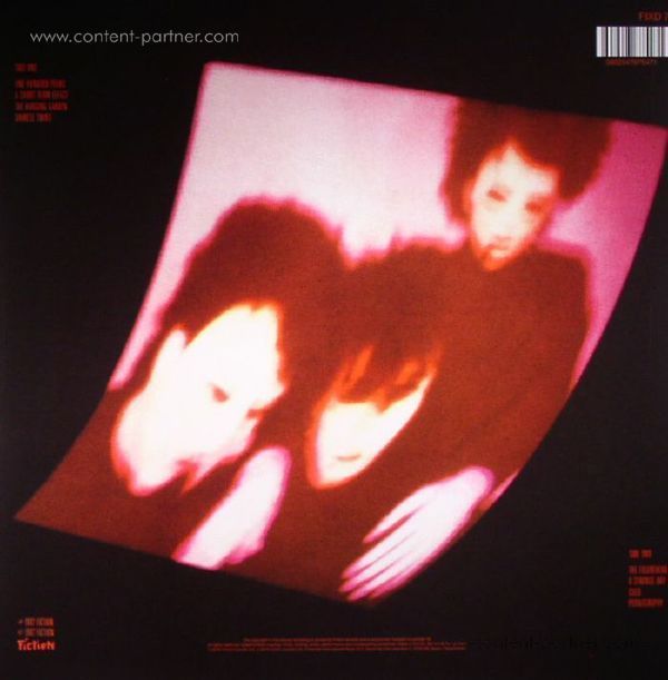 The Cure - Pornography (LP) (Back)
