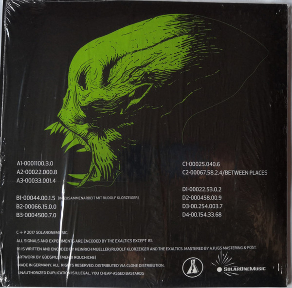 The Exaltics Feat. Rudolf Klorzeiger - Das Heise Experiment 2 - The Prequel (2x10'') (Back)