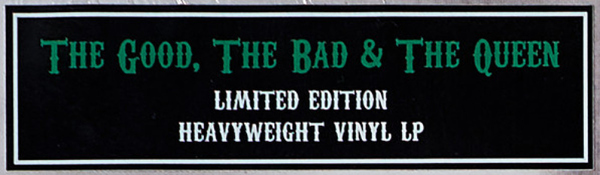 The Good, The Bad & The Queen - Merrie Land (LP) (Back)