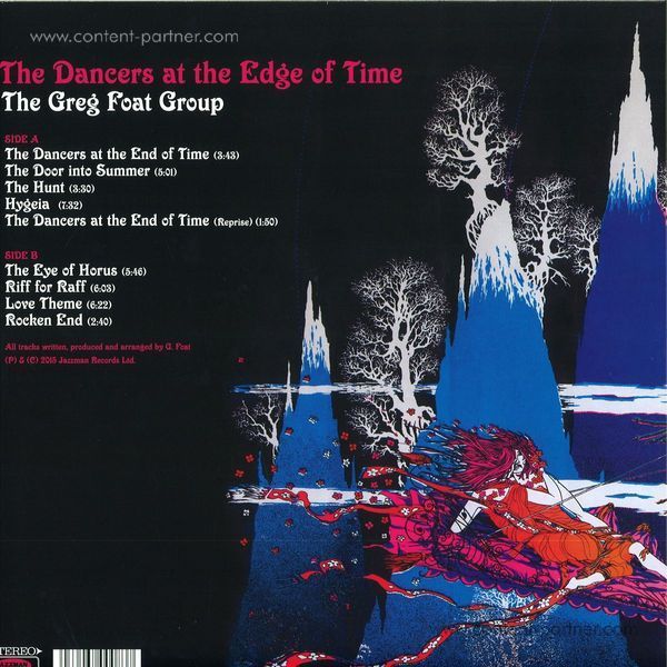 The Greg Foat Group - The Dancers At The Edge Of Time (Back)
