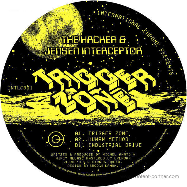 The Hacker & Jensen Interceptor - Trigger Zone EP (Back)