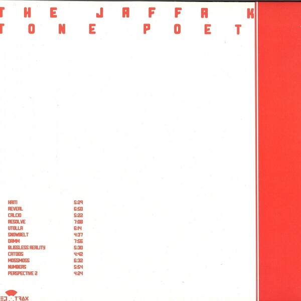 The Jaffa Kid - Tone Poetry (Back)