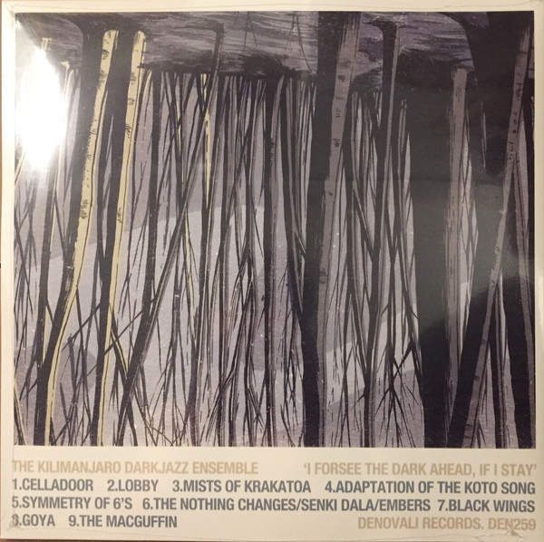 The Kilimanjaro Darkjazz Ensemble - I Forsee the Dark Ahead, If I Stay (Black Vinyl) (Back)