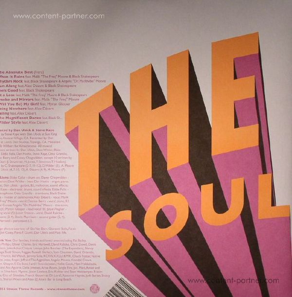 The Lions - Soul Riot (Back)