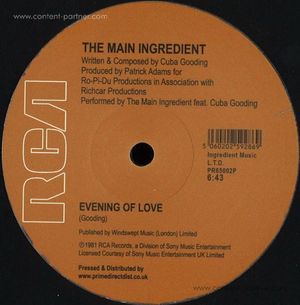 The Main Ingredient - Happiness Is Just Around The Bend / Evening Of Lov