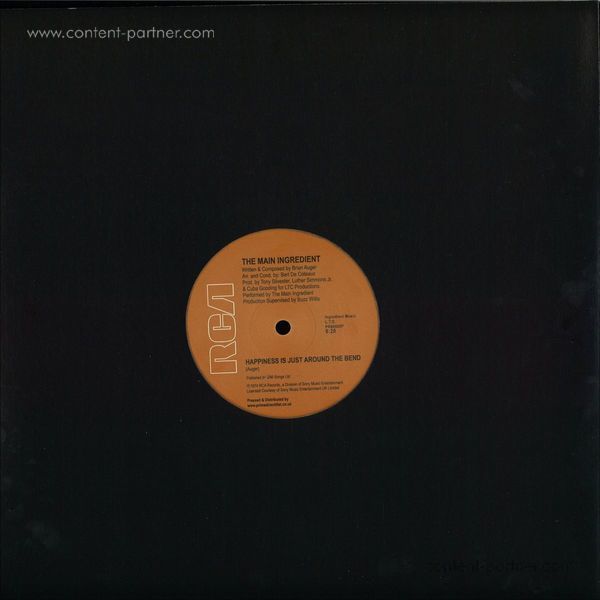 The Main Ingredient - Happiness Is Just Around The Bend / Evening Of Lov (Back)
